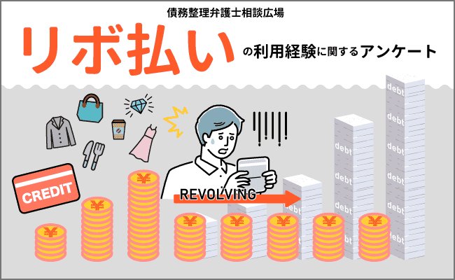 リボ払いの利用経験に関するアンケート